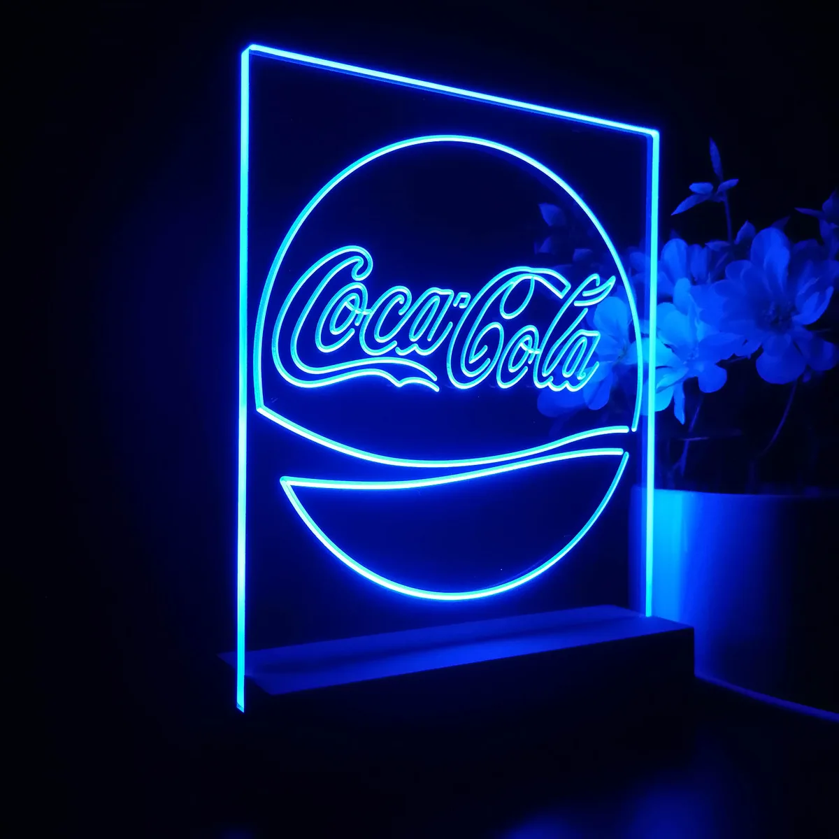 Coca-Cola Logo 2 LED Desk Light