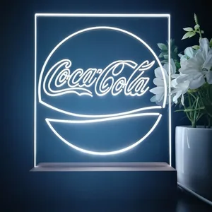 Coca-Cola Logo 2 LED Desk Light