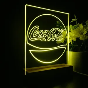 Coca-Cola Logo 2 LED Desk Light