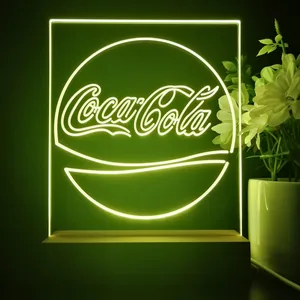 Coca-Cola Logo 2 LED Desk Light