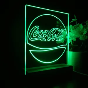 Coca-Cola Logo 2 LED Desk Light
