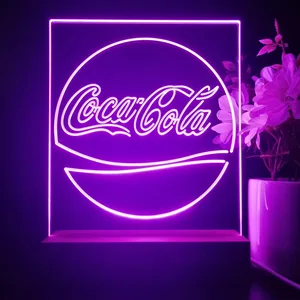 Coca-Cola Logo 2 LED Desk Light