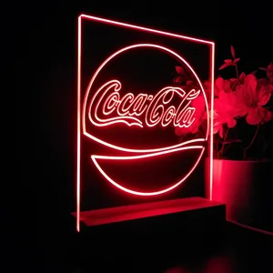 Coca-Cola Logo 2 LED Desk Light