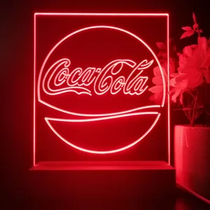 Coca-Cola Logo 2 LED Desk Light