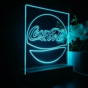 Coca-Cola Logo 2 LED Desk Light