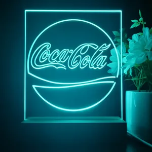 Coca-Cola Logo 2 LED Desk Light