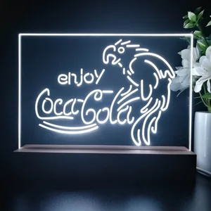 Coca-Cola Parrot LED Desk Light