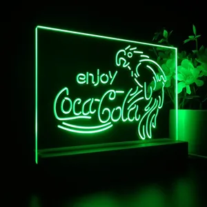 Coca-Cola Parrot LED Desk Light