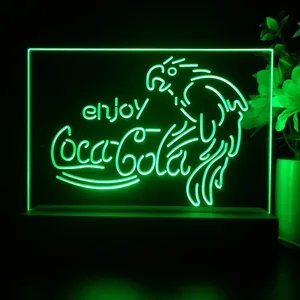 Coca-Cola Parrot LED Desk Light