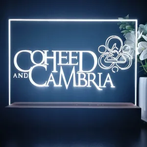 Coheed And Cambria Logo 1 LED Desk Light