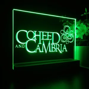 Coheed And Cambria Logo 1 LED Desk Light