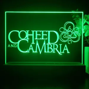 Coheed And Cambria Logo 1 LED Desk Light