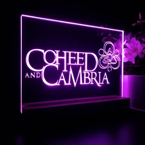 Coheed And Cambria Logo 1 LED Desk Light