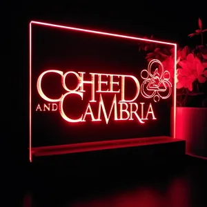 Coheed And Cambria Logo 1 LED Desk Light