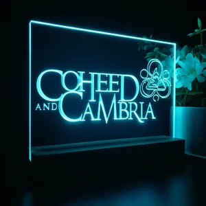 Coheed And Cambria Logo 1 LED Desk Light