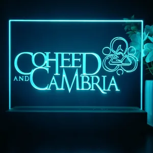 Coheed And Cambria Logo 1 LED Desk Light