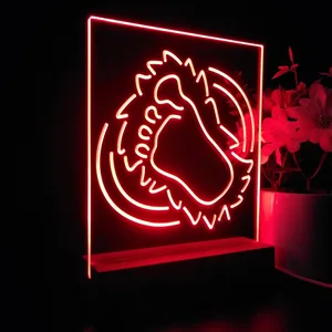 Colorado Avalanche Alternate LED Desk Light