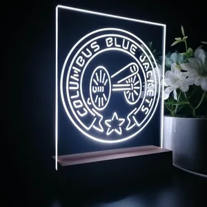 Columbus Blue Jackets Alternate LED Desk Light
