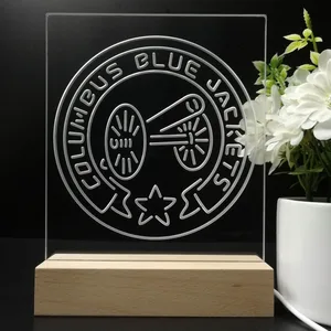 Columbus Blue Jackets Alternate LED Desk Light