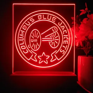 Columbus Blue Jackets Alternate LED Desk Light