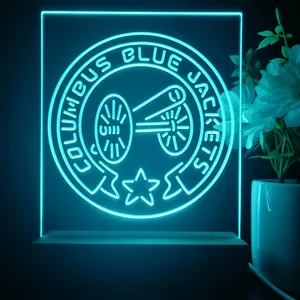 Columbus Blue Jackets Alternate LED Desk Light