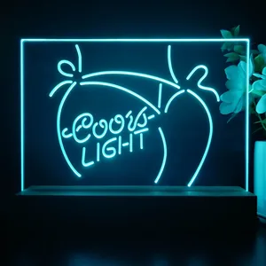 Coors Light Bikini Girl LED Desk Light
