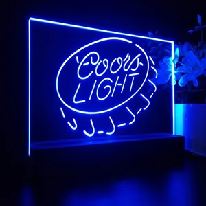 Coors Light Bottlecap LED Desk Light