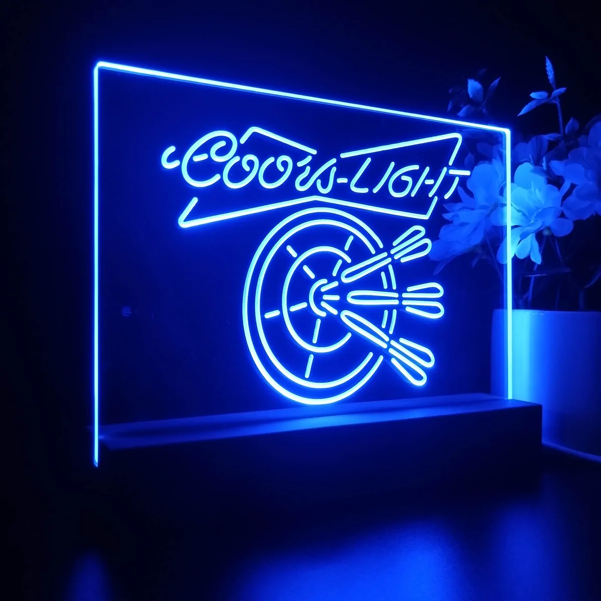 Coors Light Dart LED Desk Light