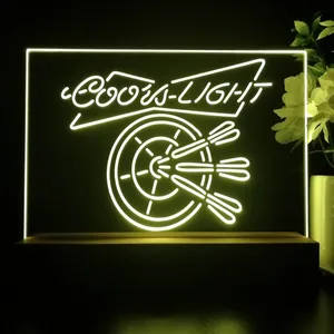 Coors Light Dart LED Desk Light