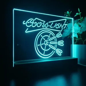 Coors Light Dart LED Desk Light