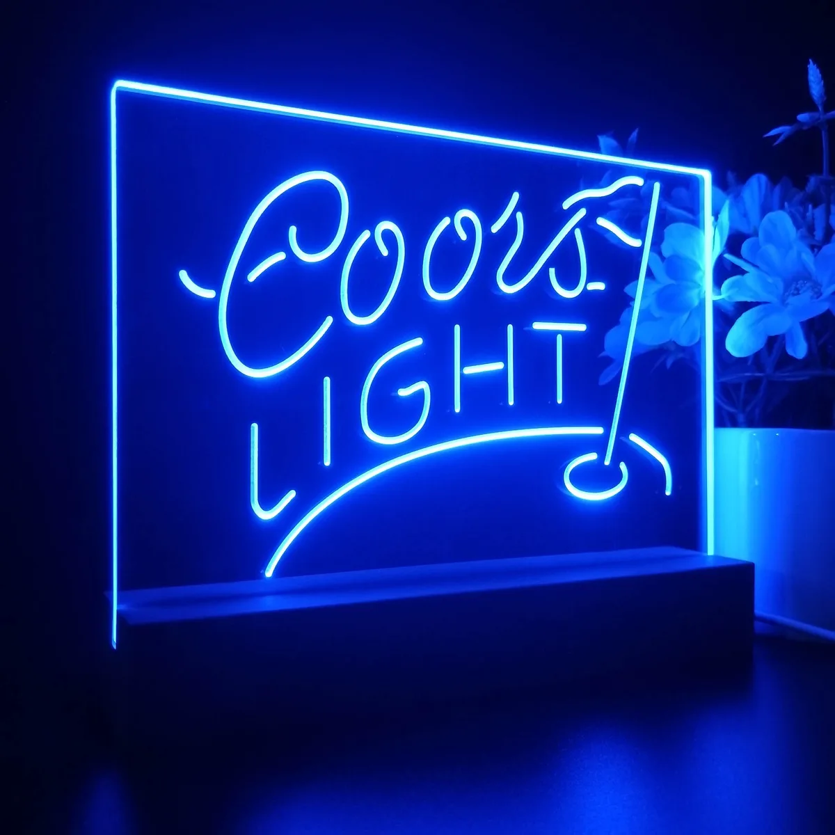 Coors Light Golf LED Desk Light