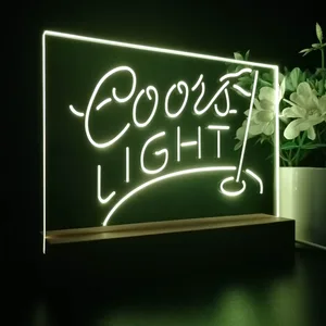 Coors Light Golf LED Desk Light