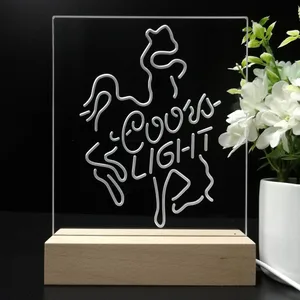 Coors Light Horse LED Desk Light