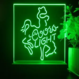 Coors Light Horse LED Desk Light