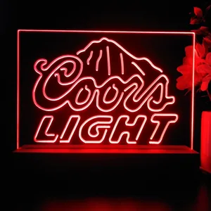 Coors Light LED Desk Light