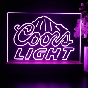 Coors Light LED Desk Light