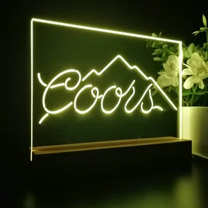 Coors Light Mountain 2 LED Desk Light