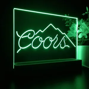 Coors Light Mountain 2 LED Desk Light