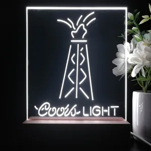 Coors Light Torch LED Desk Light