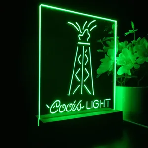 Coors Light Torch LED Desk Light