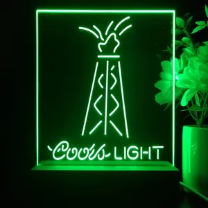 Coors Light Torch LED Desk Light