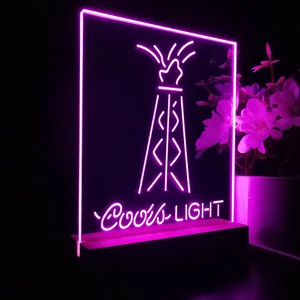 Coors Light Torch LED Desk Light