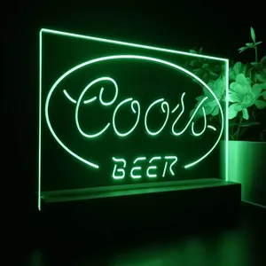 Coors Plain Logo LED Desk Light