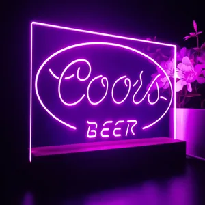 Coors Plain Logo LED Desk Light