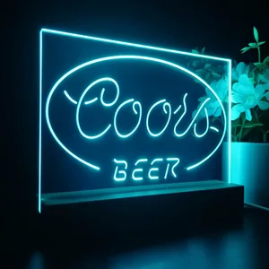 Coors Plain Logo LED Desk Light