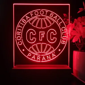 Coritiba Foot Ball Club Logo LED Desk Light