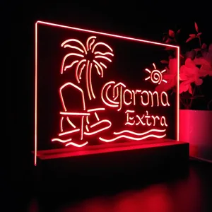 Corona Chair Palm Tree LED Desk Light