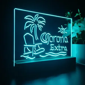 Corona Chair Palm Tree LED Desk Light