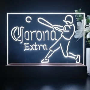 Corona Extra Baseball LED Desk Light