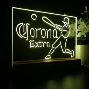 Corona Extra Baseball LED Desk Light